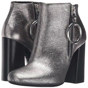 MCQ BY ALEXANDER MCQUEEN Pembury Harness Boot In Light Gunmetal